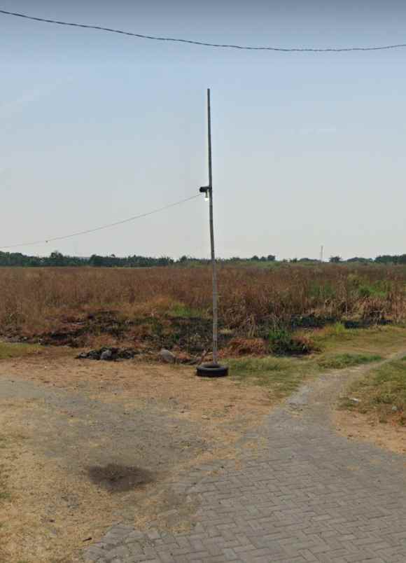 lahan plot industri pergudangan tambak sawah full uruk