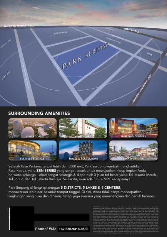 park serpong tangerang launching cluster baru