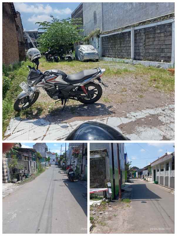 pekarangan 200m2 dekat kampus cocok u kost 750jt