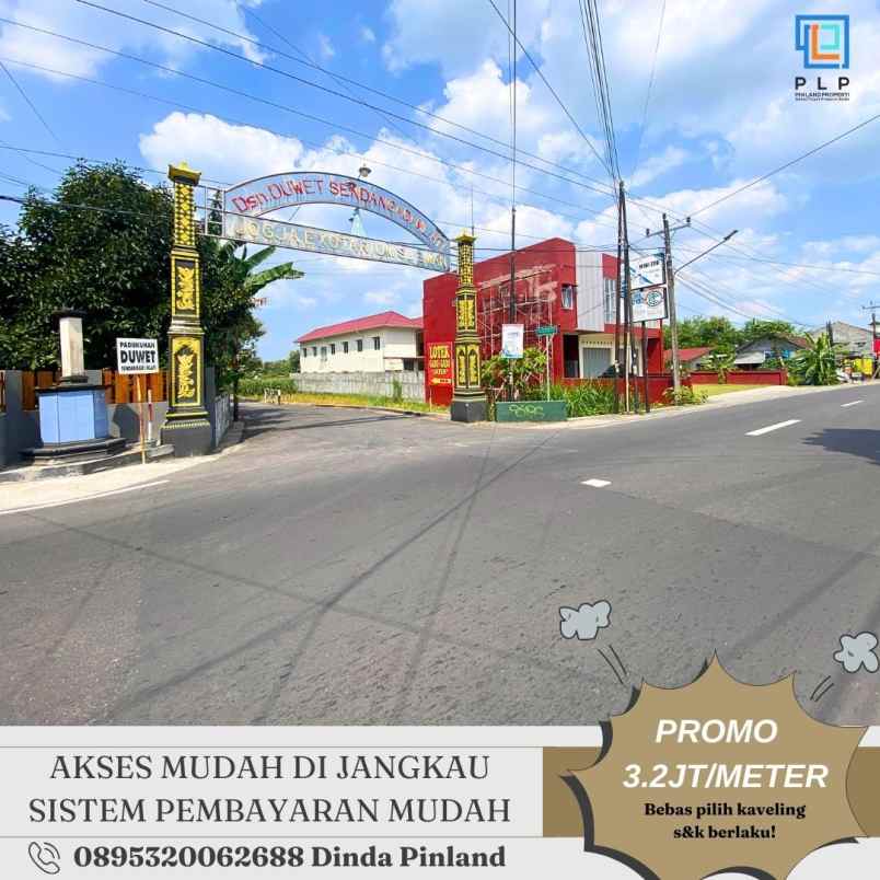 pekarangan murah dekat sch dan taman denggung