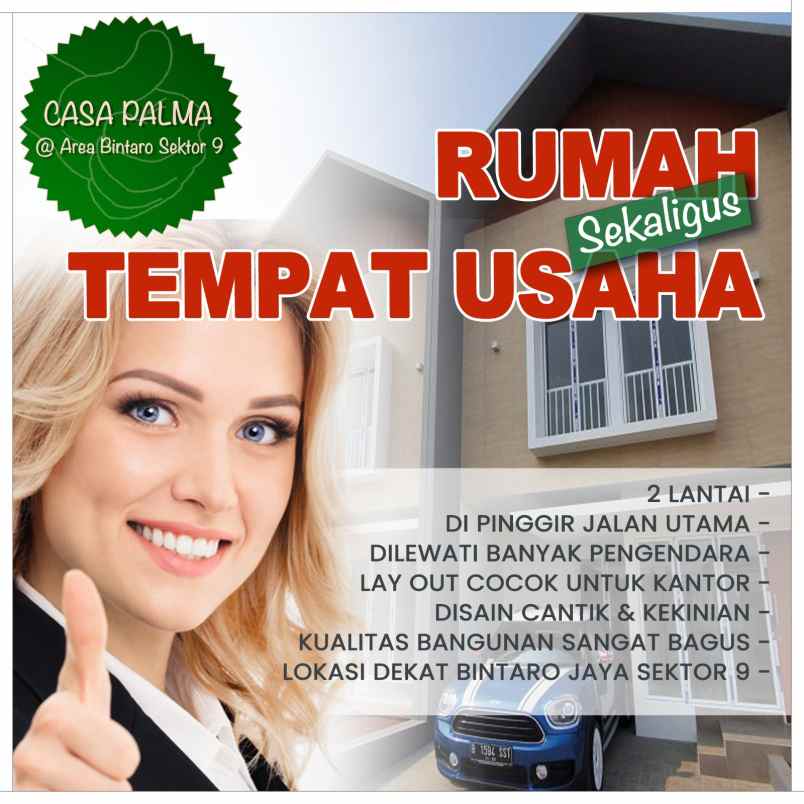 ready stock 3 unit lagi casa palma bintaro