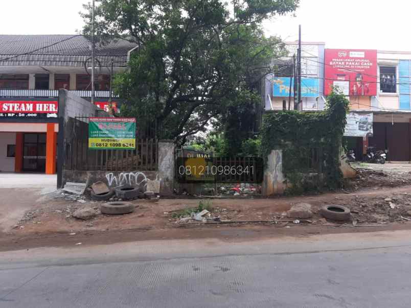 ruko gudang kantor jalan kincan dekat pintu