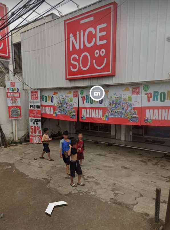 ruko gudang kantor jalan kincan dekat pintu