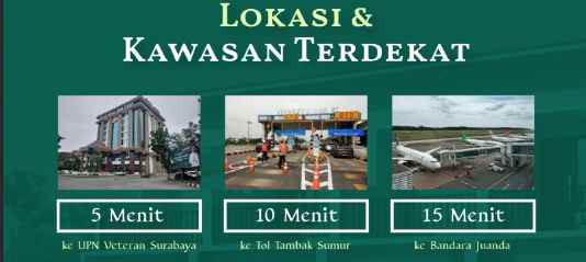 rumah 3 lantai di surabaya timur dp mulai 40 jutaan