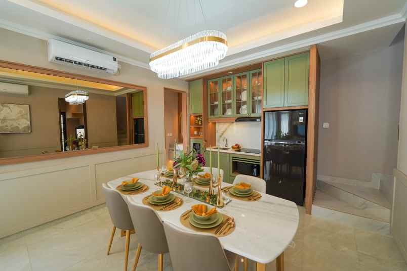 rumah baru 2 lantai attic bintaro