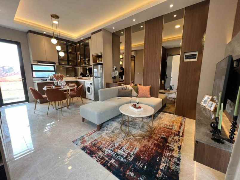 rumah baru 2 lantai attic bintaro