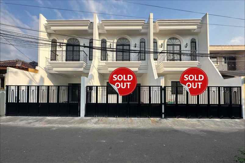 rumah baru 2 lantai pusat akses cipinang jakarta timur