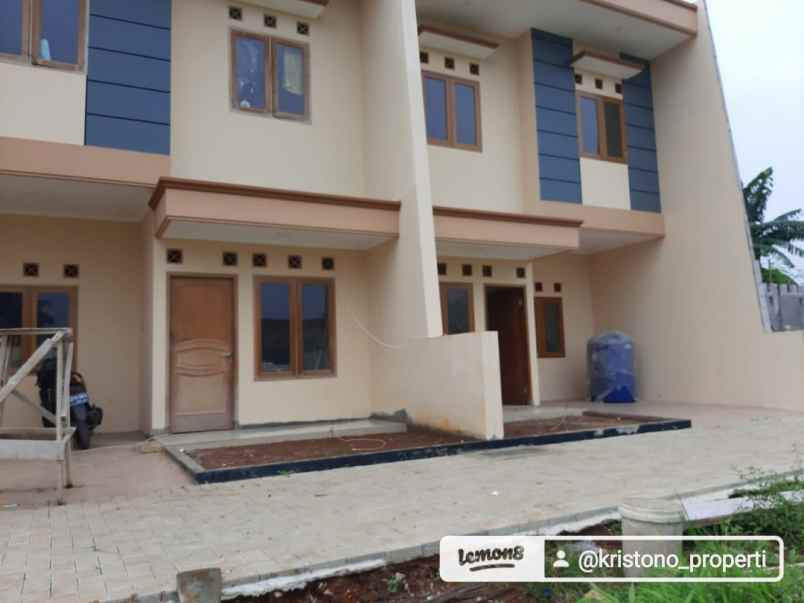 rumah baru shm 2 lantai strategis dekat stasiun tambun