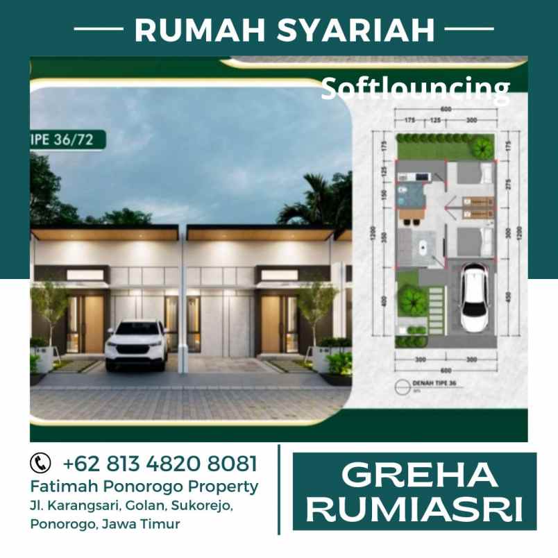 rumah baru syariah ponorogo
