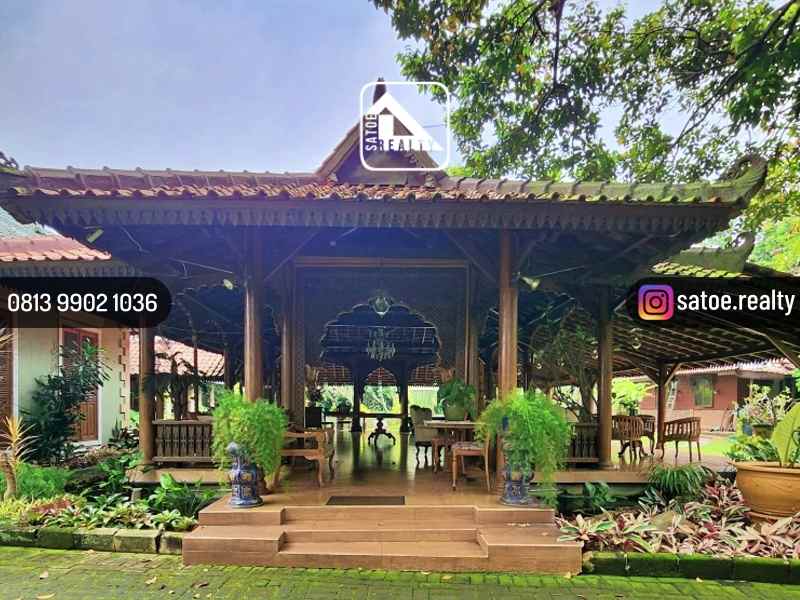 rumah cantik ala resort terluas di lebak bulus raya