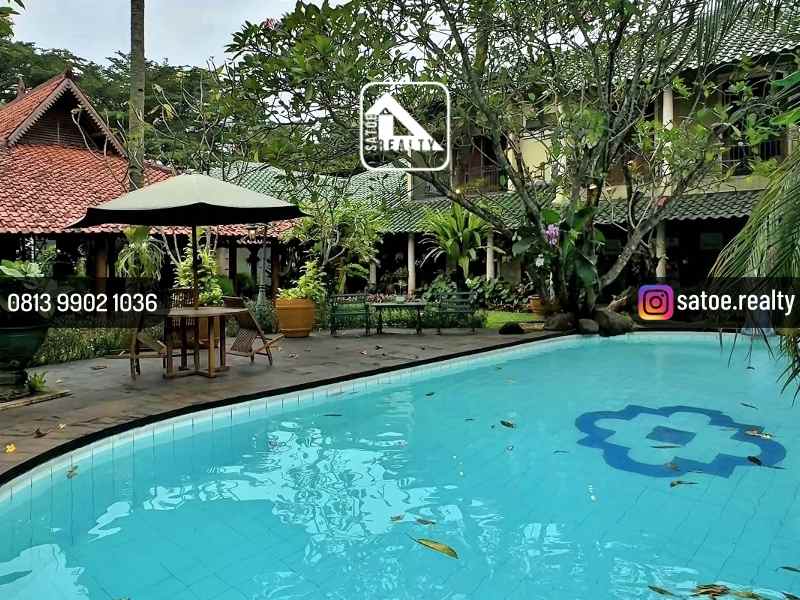 rumah cantik ala resort terluas di lebak bulus raya