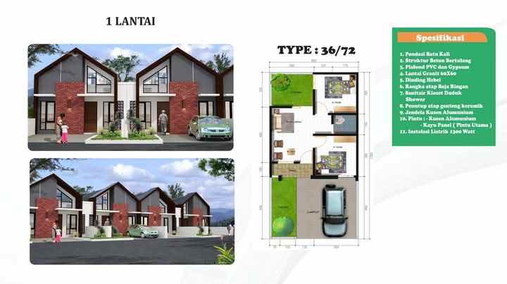 rumah cantik tanpa dp di kota bogor