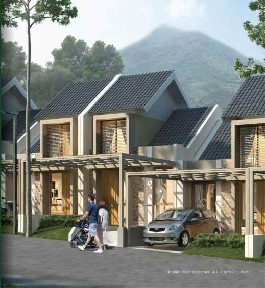 rumah dalam cluster bukit golf cibubur