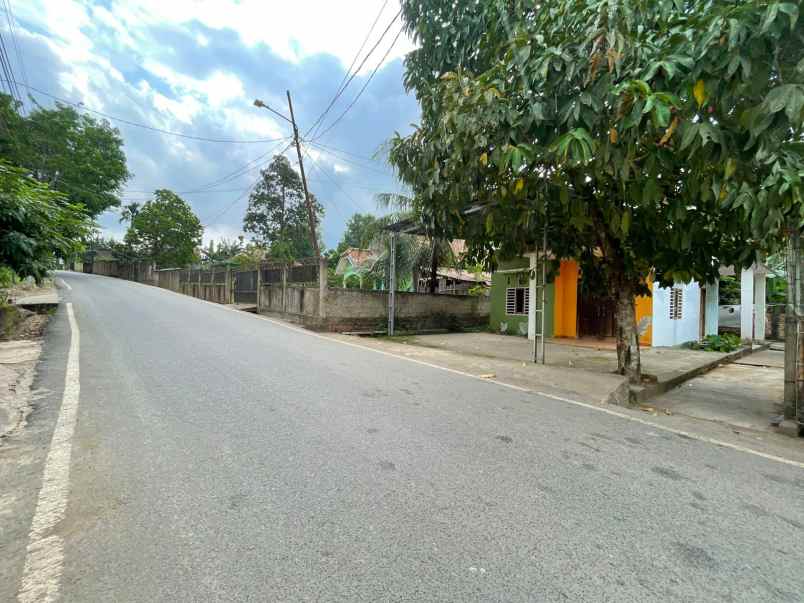 rumah dan tanah pinggir jalan tanjung barangan