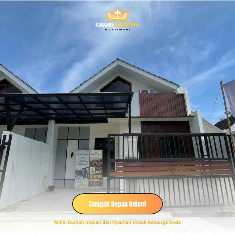 rumah full furnished tanpa dp cukup 500rb sampai akad