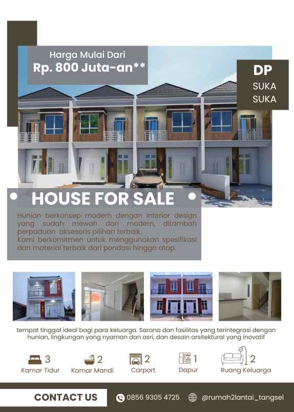 rumah jl baru luk serpong