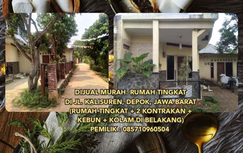 rumah jl kalisuren depok jawa barat