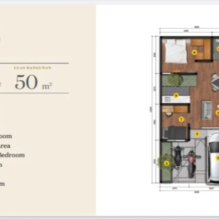 rumah jl kemang kiara desa kemang