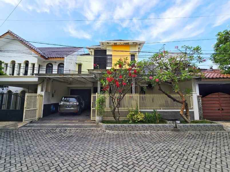 rumah kertajaya indah strategis row jalan 3 mobil