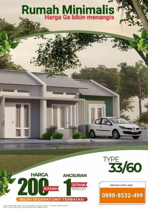 rumah minimalis harga ekonomis di bogor