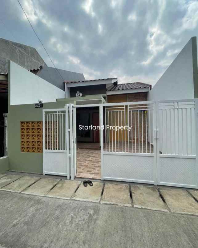 rumah minimalis modern 1 lantai di area bintaro