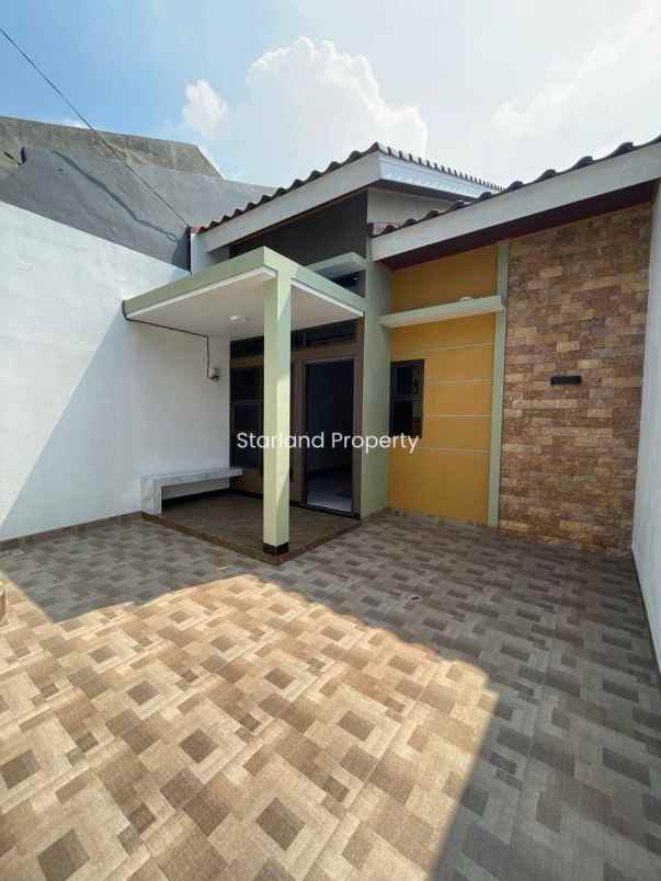 rumah minimalis modern 1 lantai di area bintaro