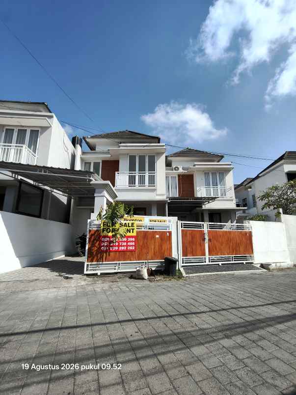 rumah minimalis one gate system dekat seseh dan canggu