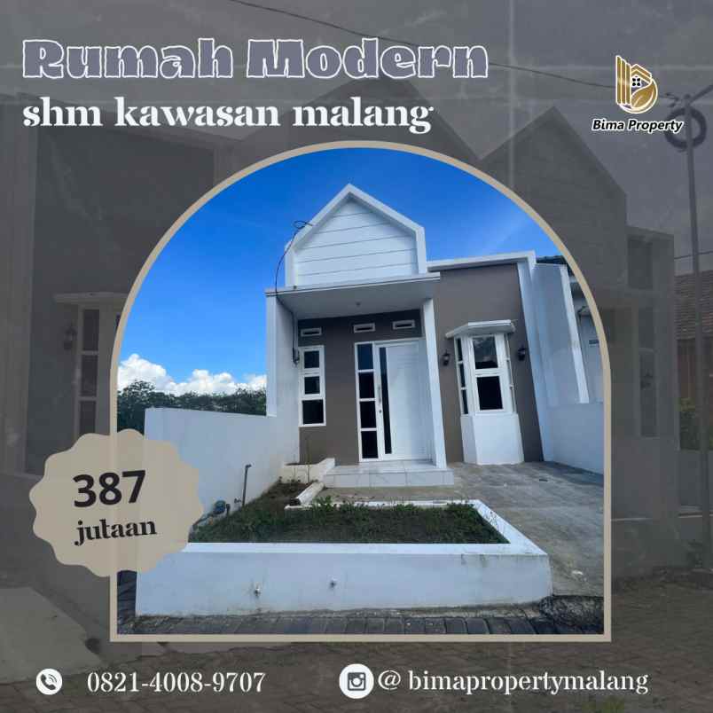 rumah modern shm di bawah 400 jutaan