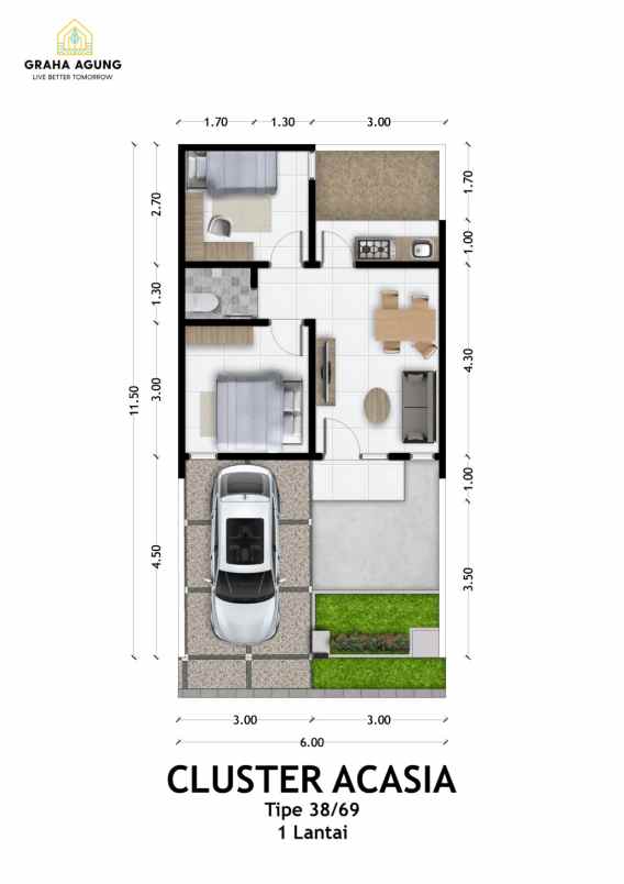 rumah murah dekat kampus brawijaya