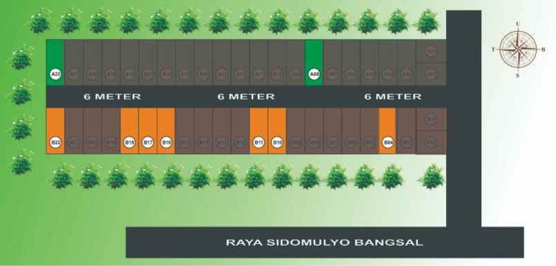 rumah murah di bangsal mojokerto