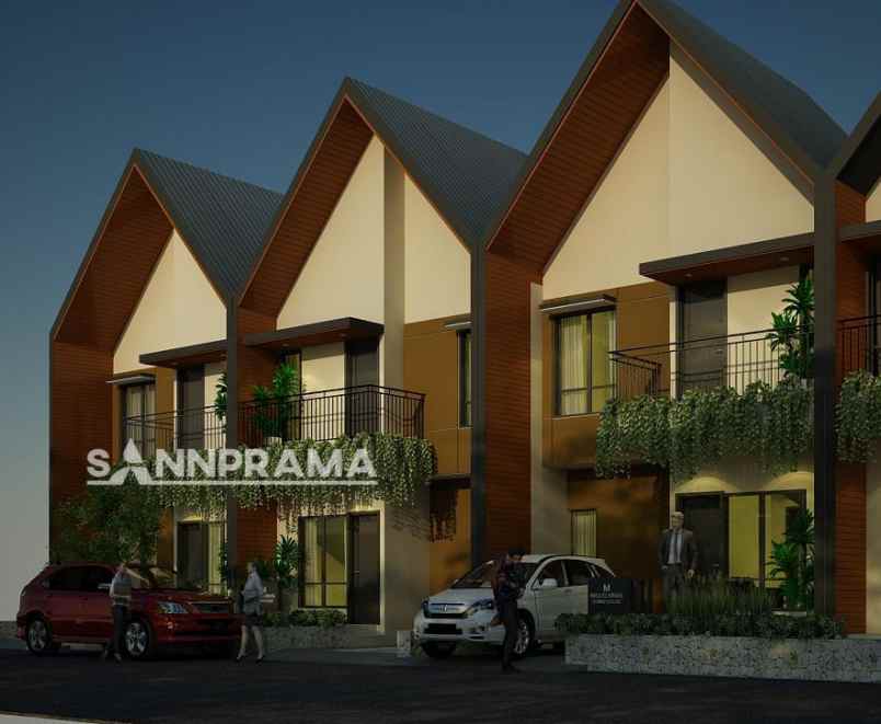 rumah scandinavia siap huni depok