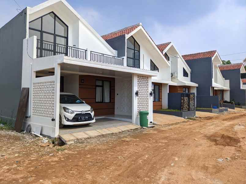 rumah scandinavian mezanine di depok