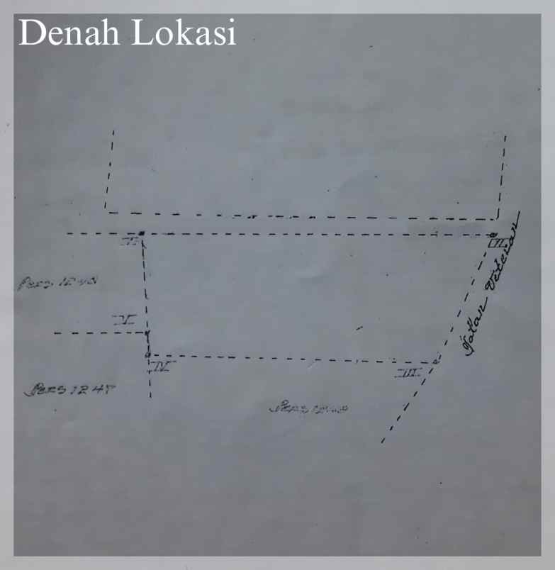 tanah hook tepi jalan besar di jogja kota nego