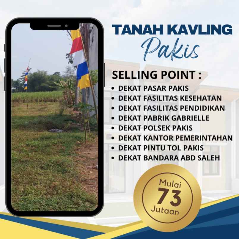 tanah kavling murah di pakis