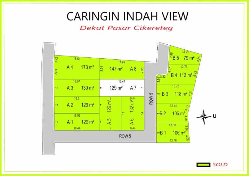 tanah kavling murah lokasi strategis caringin bogor