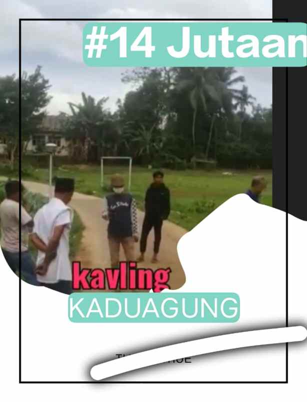 tanah kavling villa kaduagung gunungsari