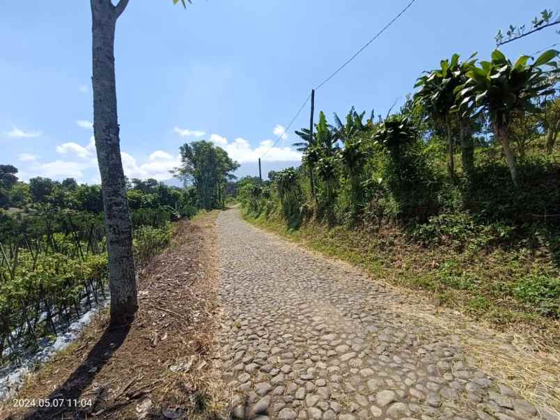 tanah luas subur view 360 derajat di bumiaji kota batu