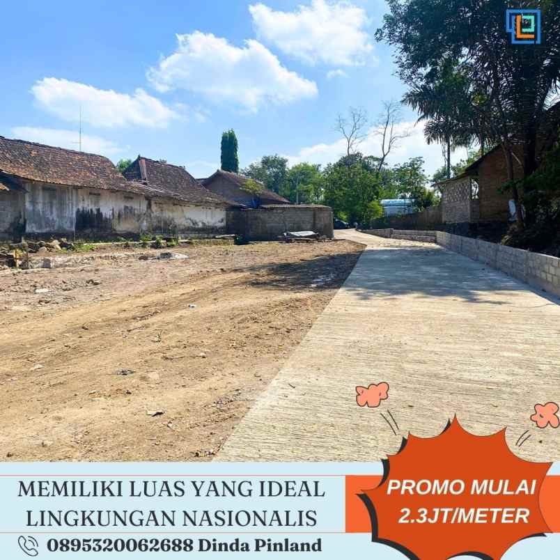 tanah murah di ngaglik lokasi strategis