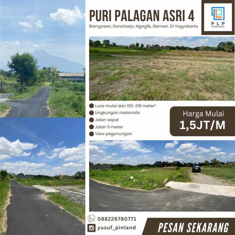 tanah murah exclusive dengan view pegunungan