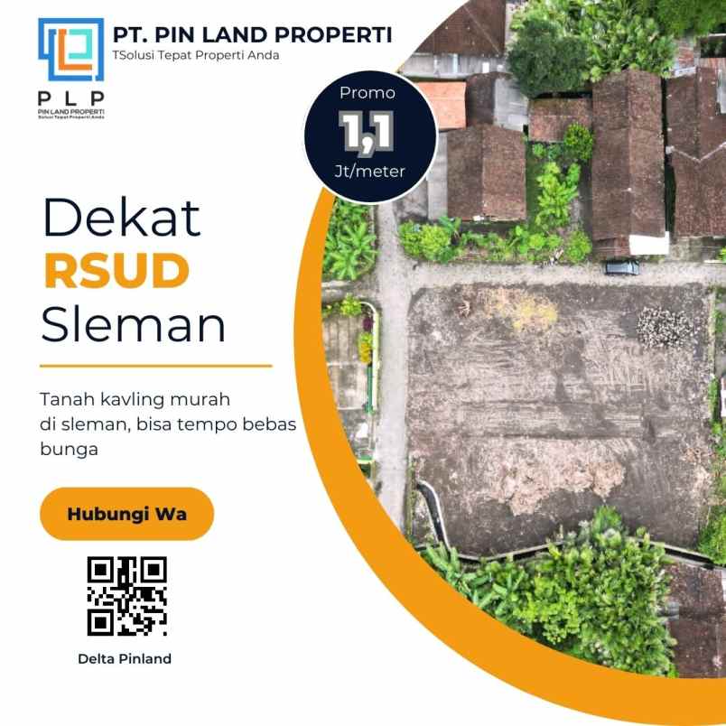 tanah murah maglku jalan dekat rsud sleman