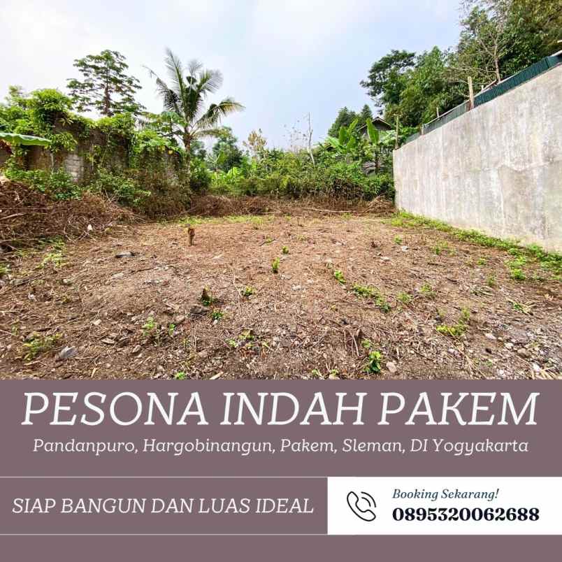 tanah pekarangan siap ajb di pakem sleman