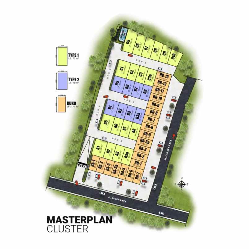 alvaro mansion rumah 2 lantai nempel bintaro