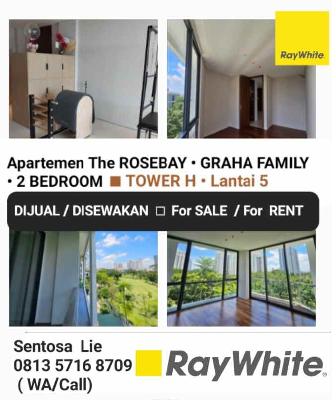 dijual apartemen jalan graha famili