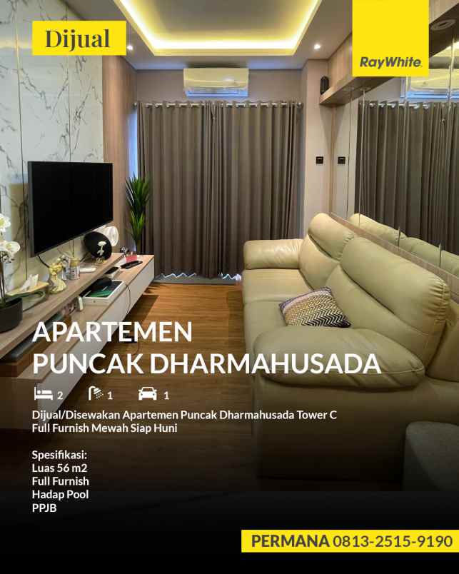 dijual apartemen puncak dharmahusada