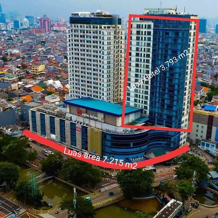 dijual hotel swiss bell mangga besar jakarta pusat