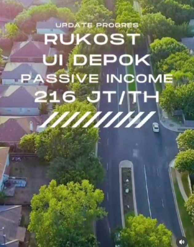 dijual kost kukusan depok