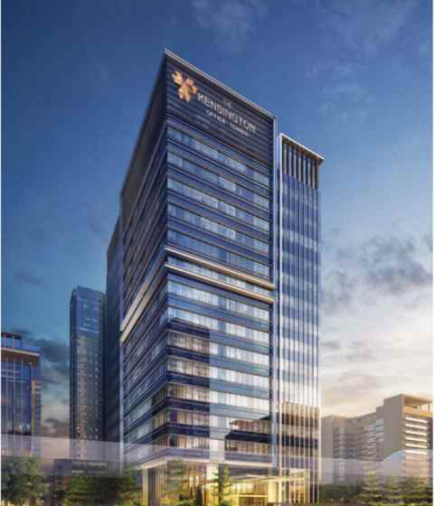 dijual modern office di kensington kelapa gading jakut