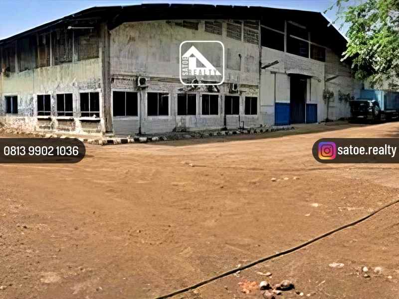 dijual ruko gudang kantor cikokol tangerang banten