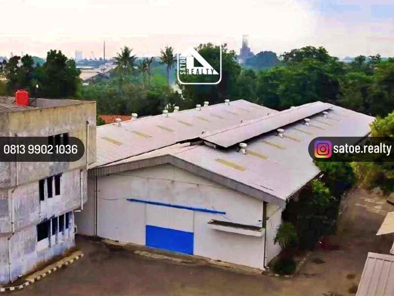 dijual ruko gudang kantor cikokol tangerang banten