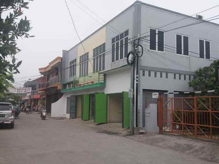 dijual ruko gudang kantor jalan peeum harapan baru